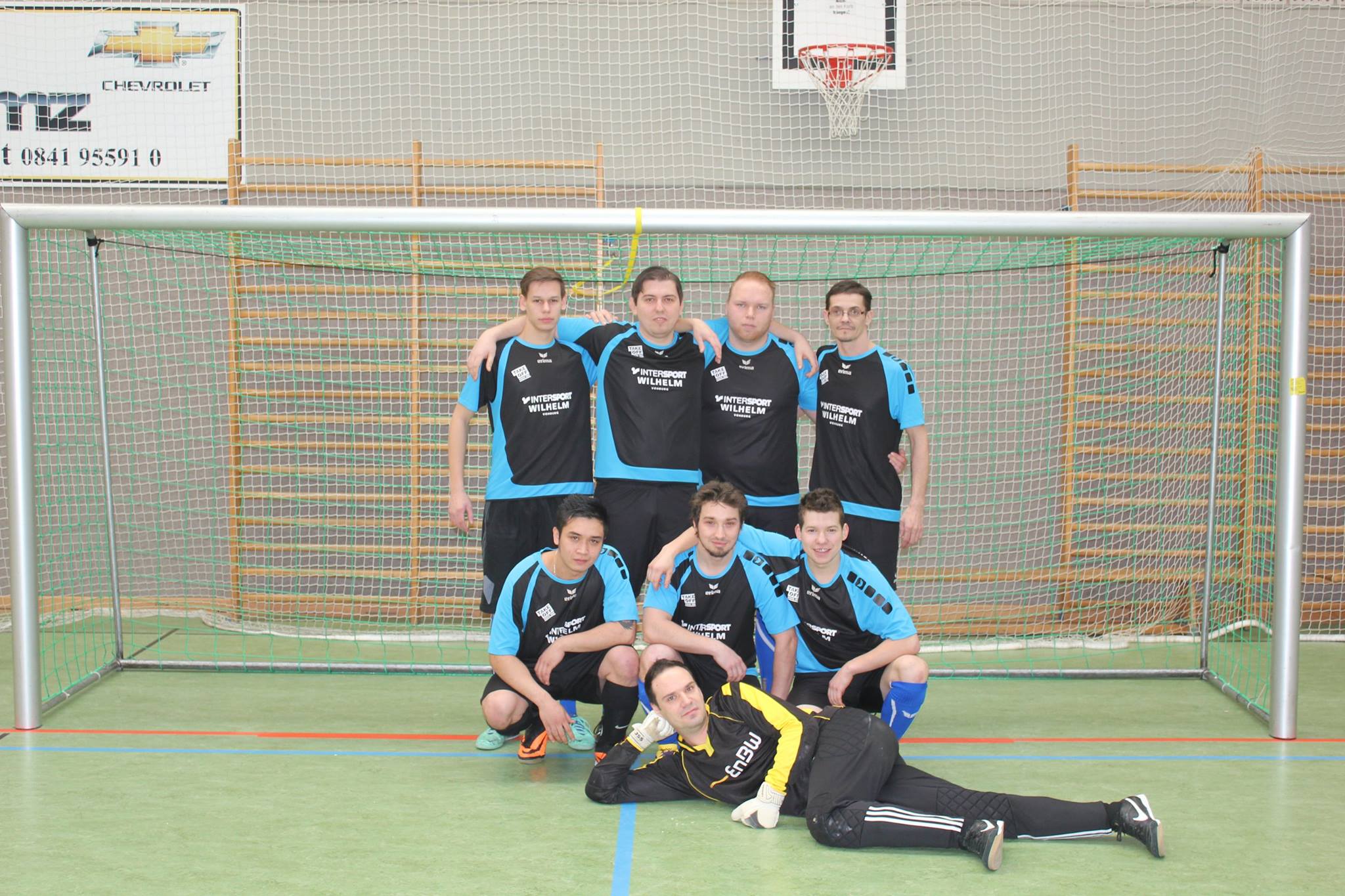 5. Platz beim Hallenturnier des FC Niederfeld