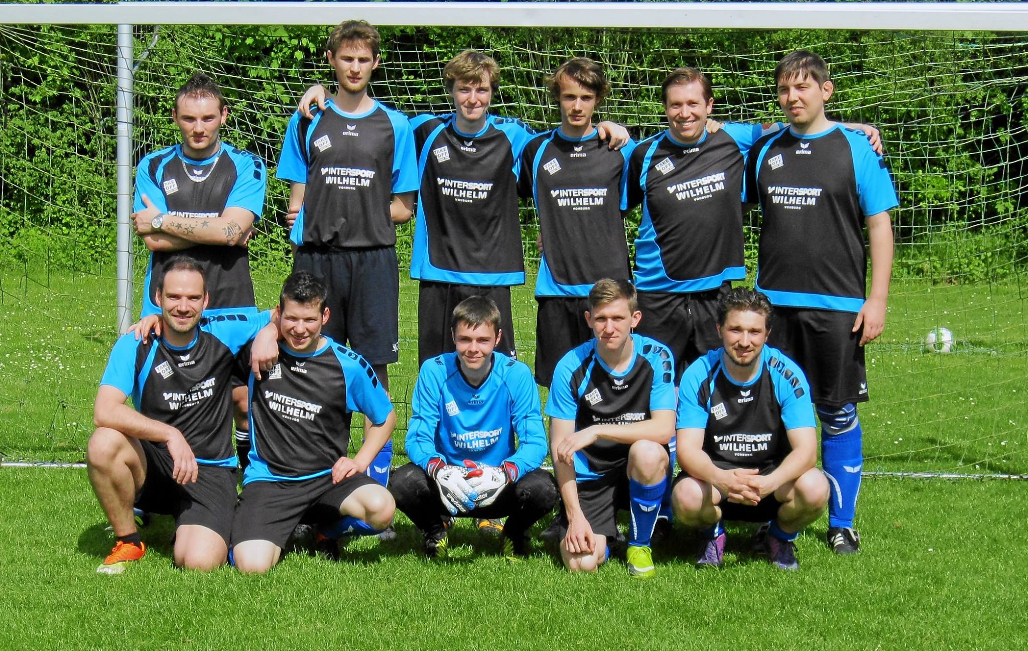 Siegesserie gerissen