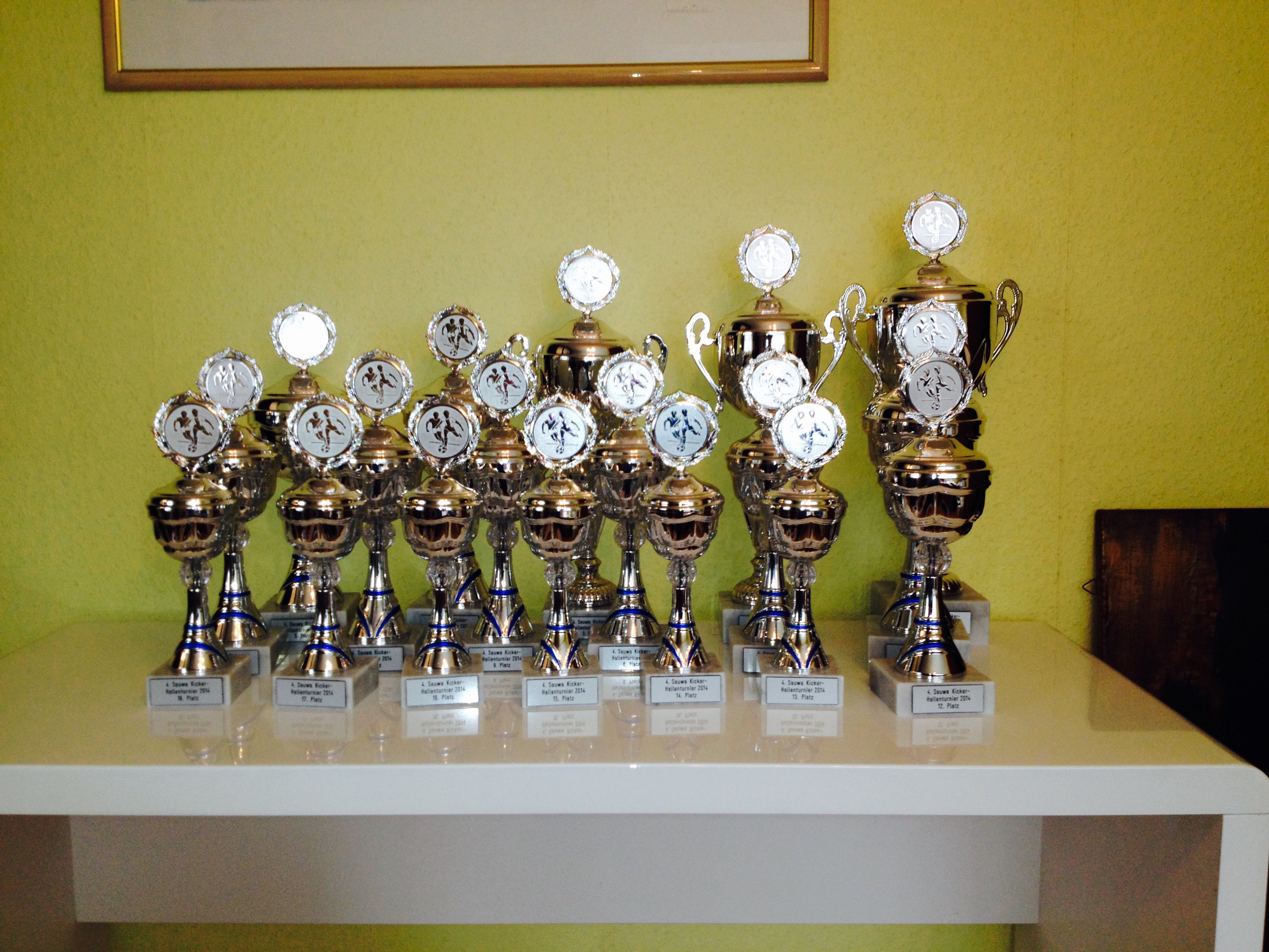 4. Sauwa Kicker`03 – Hallenturnier mit 20 Mannschaften