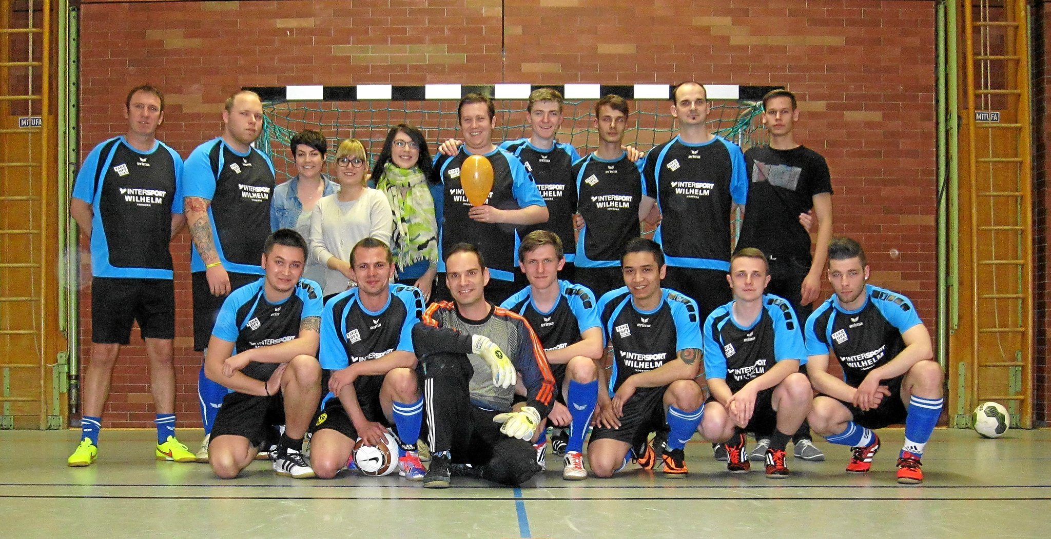 11- 10 Sieg zum Abschluss der Hallensaison 2014 / 2015 geg. FC Barcelago