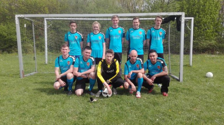 1. Platz beim Mini-Turnier