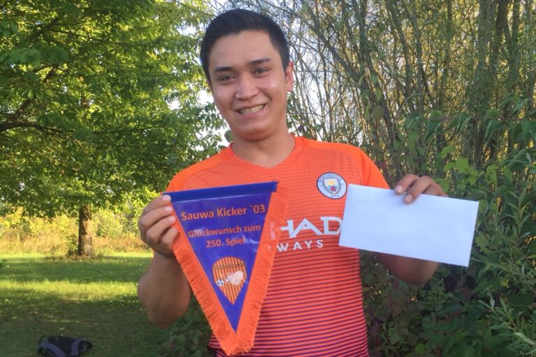 250. Spiel für die Sauwa Kicker