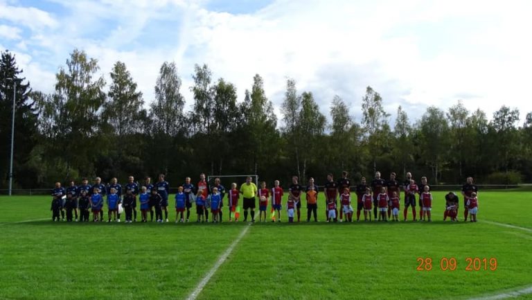 Spiel gegen die AH Nationalmannschaft von San Marino