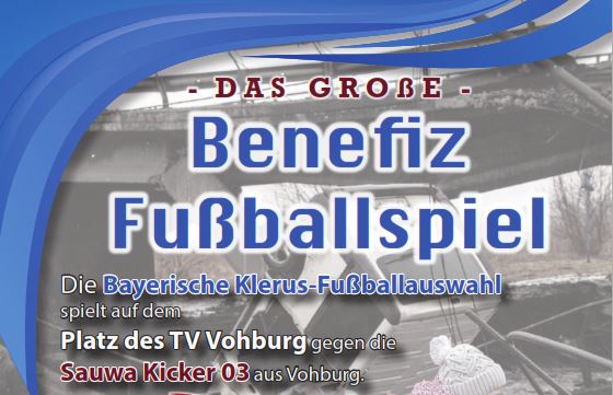 Das große Benefiz Fußballspiel am 22.05.22